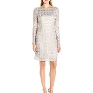 Jessica Howard 3/4 Sleeve Midi Sheath Dress