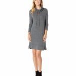 Sleeve Cowl Neck Sweater Dress