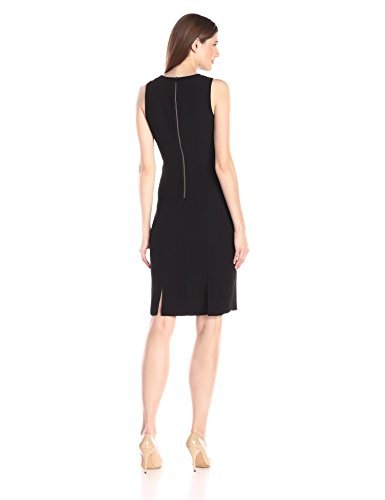 Amazon Brand - Lark & Ro Women's Sleeveless Cross Front Sheath Dress - Image 2