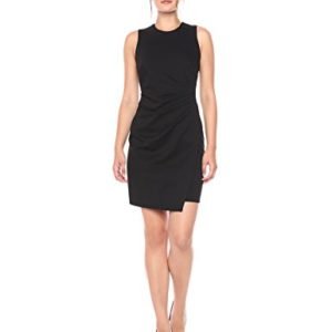 Amazon Brand - Lark & Ro Women's Sleeveless Sheath Dress with Side Pleat
