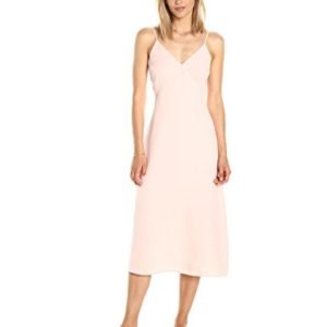 PARIS SUNDAY Women's  V Neckline Slipdress