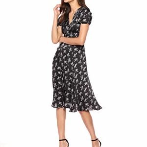 Betsey Johnson Women's Vintage Bow Print Maxi Dress