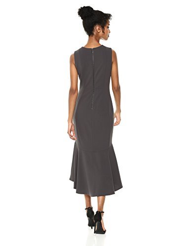 Calvin Klein Women's Sleevless High Low Flounce Hem Dress - Image 8