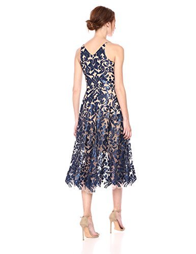 dress the population blair lace midi dress Blair Sequin Lace Dress by Dress The Population