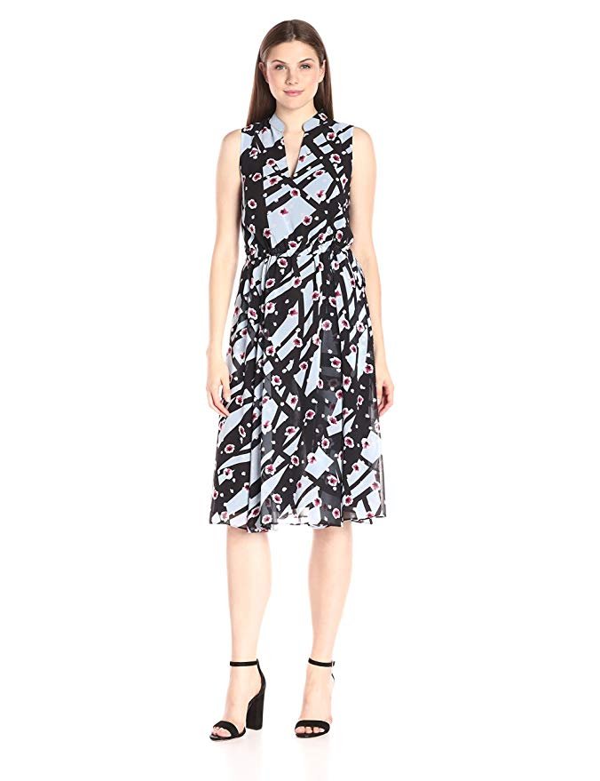 Anne Klein Women's Drawstring Waist Midi Dress - Image 10