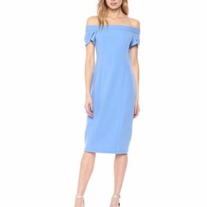 Donna Morgan Women's Crepe Off The Shoulder Dress