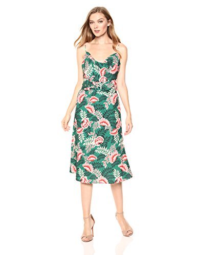 Hawaii Songbird Sleeveless Sheath Midi Dress