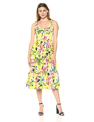 women's floral midi dress